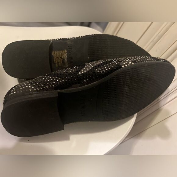 Steve Madden Caviarr Black Loafers Men’s Size 9 Studded Slip On Shoes main image 16